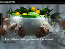 Tablet Screenshot of funkygourmet.com